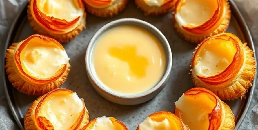 Morceaux de fromage et oignon