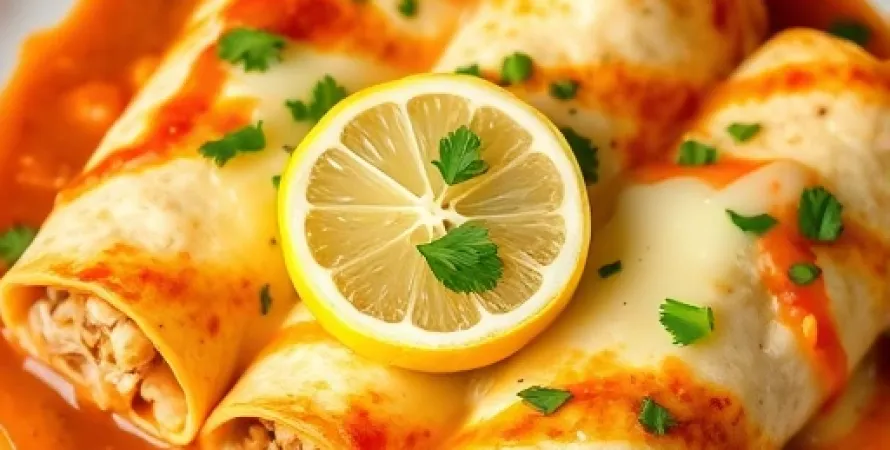 Enchiladas de dinde
