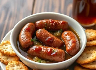 Saucisses au sirop d'orge