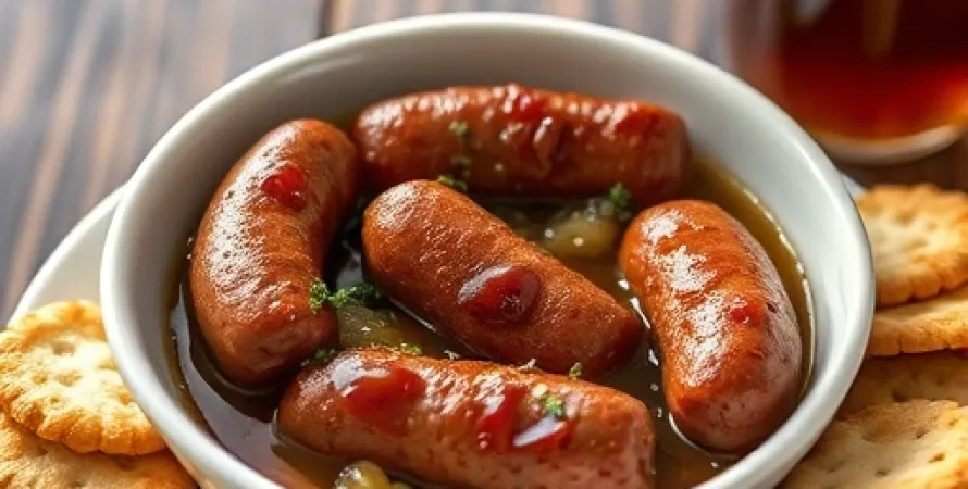 Saucisses au sirop d'orge