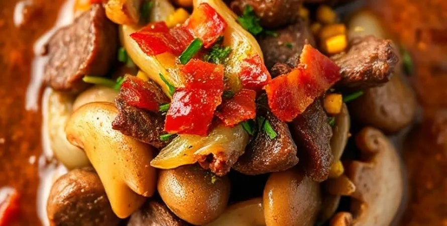 Casserole de Boeuf et Bacon