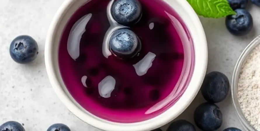Sirop de bleuets