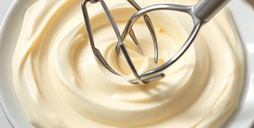 Crème au fromage blanc avec vanille
