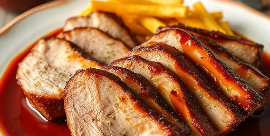 Côtes de porc au Dr Pepper