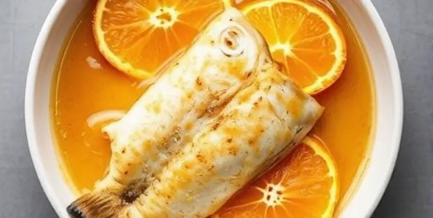 Poisson à l'orange