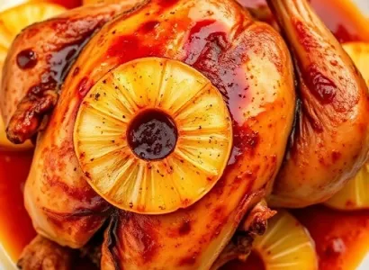Poulet aux ananas