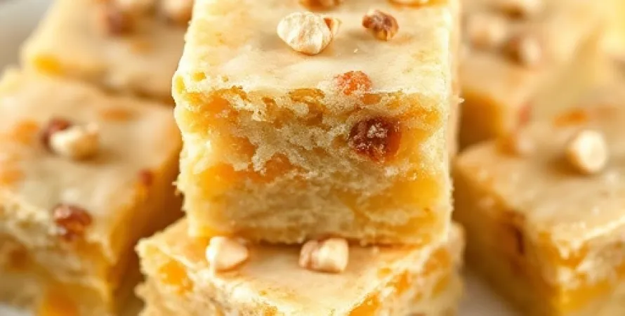 Blondies au Cointreau