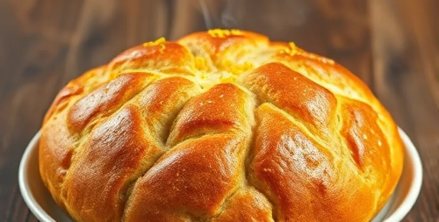 Pain aux céréales d'orange