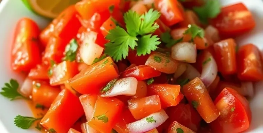 Salsa fresca aux tomates Roma