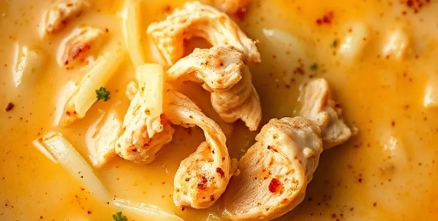 Potage de poulet enchilada