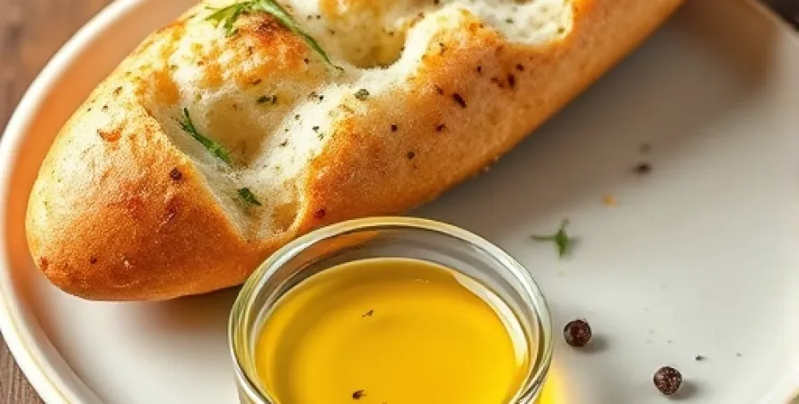 Huile d'olive italienne pour trempage de pain