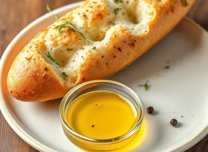Huile d'olive italienne pour trempage de pain