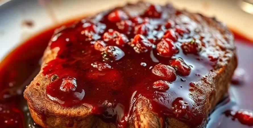 Marinade de viande au vin rouge