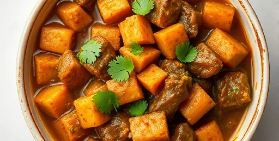 Ragout de yams africains