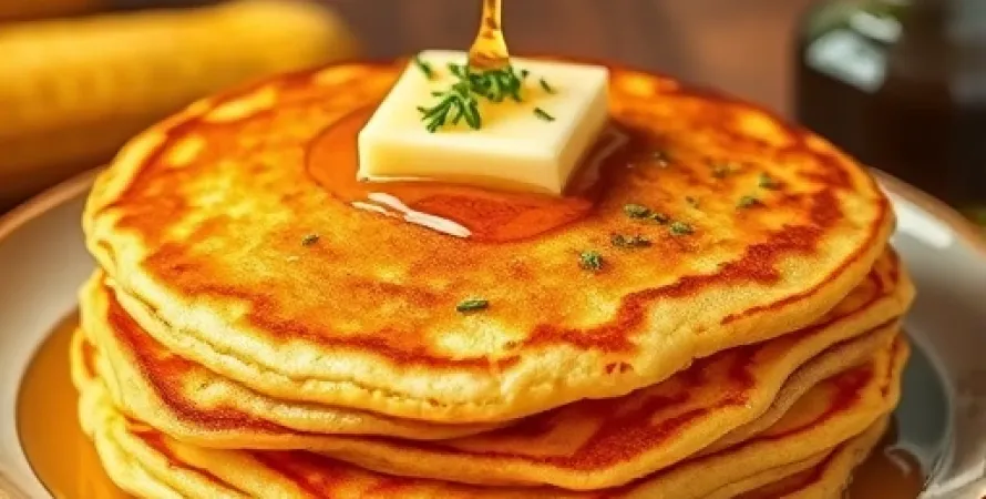 Galettes de maïs épaissez