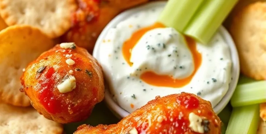 Dip au poulet et au fromage bleu