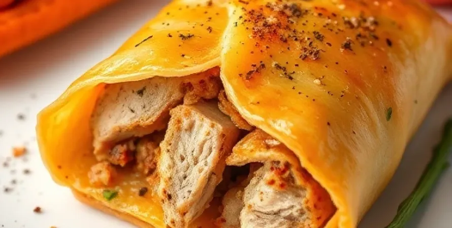 Paquets de poulet marocain