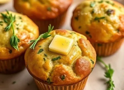 Muffins aux herbes