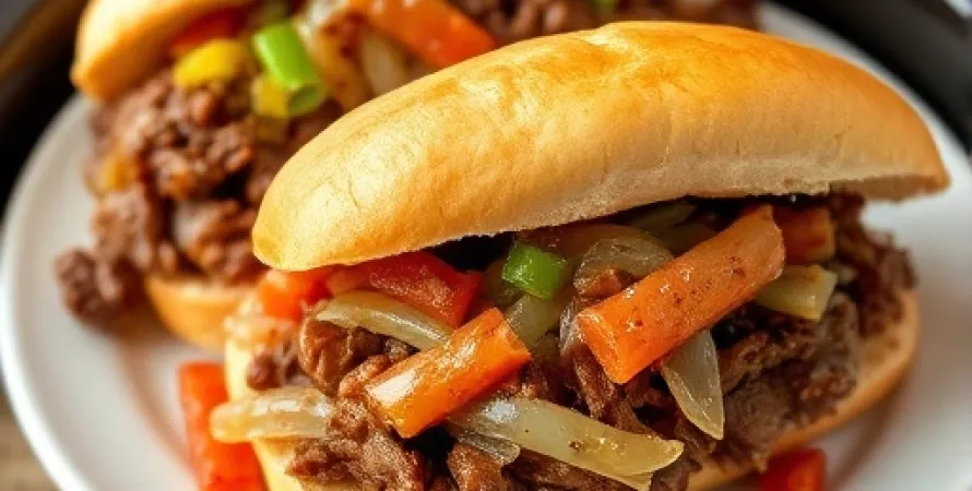 Sandwiches au boeuf italien
