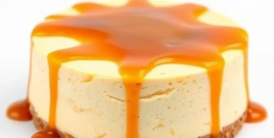 Cheesecake au caramel