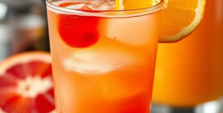 Jus de pomme rouge