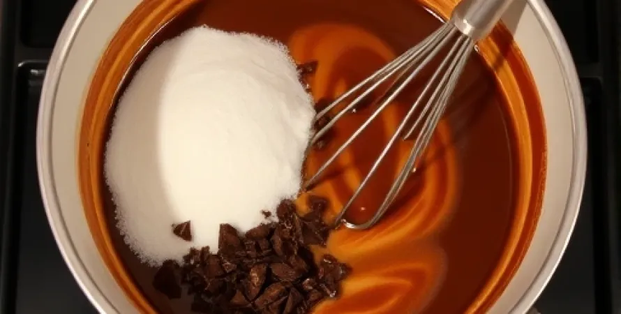 Sauce à l'orange et au chocolat