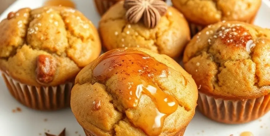 Muffins au miel et épices