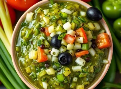 Salsa verte au piment