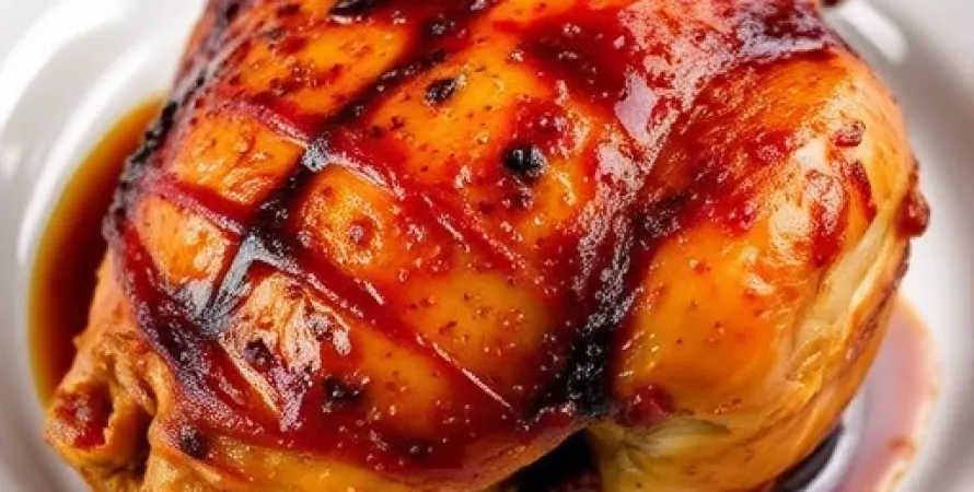 Cuisse de dinde rôtie