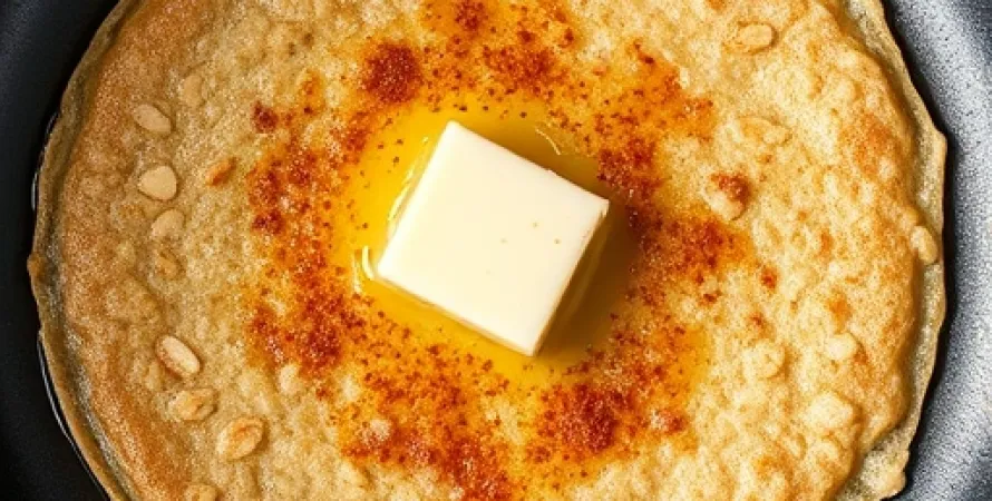 Crêpes d'avoine et de blé