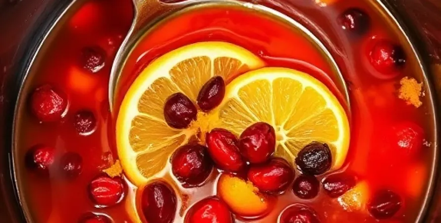 Sauce aux citrons et cranberries