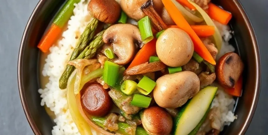 Repas oriental