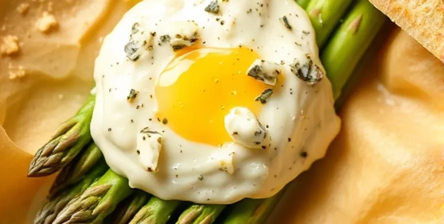 Hors d'oeuvre d'asperges