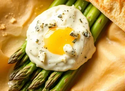 Hors d'oeuvre d'asperges