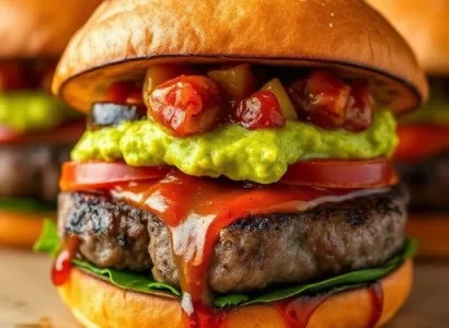 Burgers au chipotle