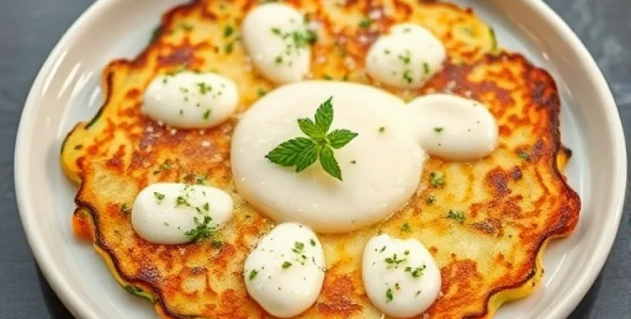 Galettes de courgette au parmesan