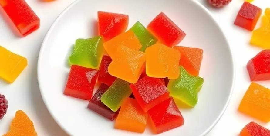 Gummies aux fruits sans sucre