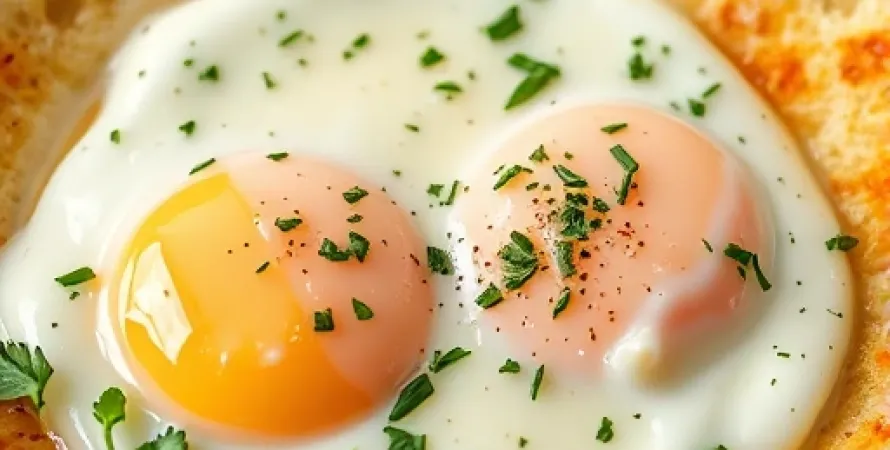 Oeufs au four aux herbes