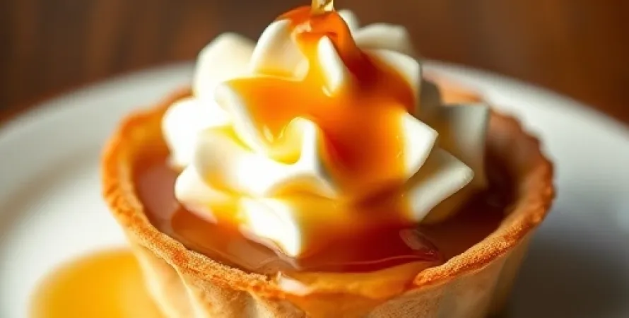 Tarte crémeuse à l'érable