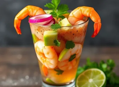 Cocktail de crevettes mexicain