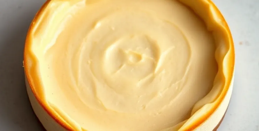 Gâteau au fromage et sucre