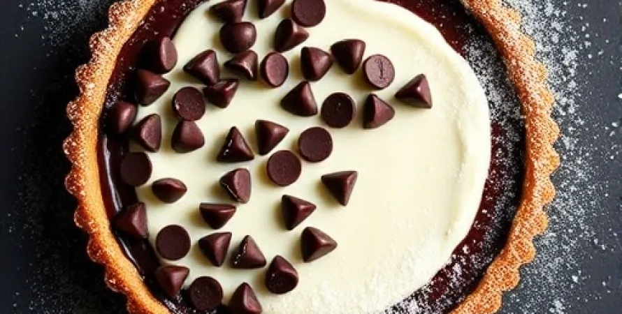 Tarte aux chocolats et ricotta