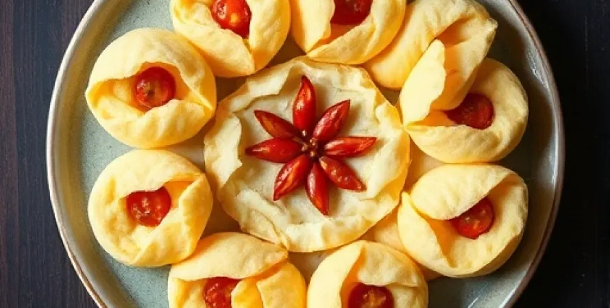 Rouleaux au fromage et au chili