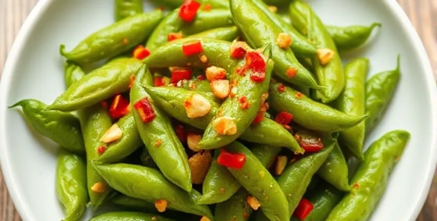 Edamame épicé