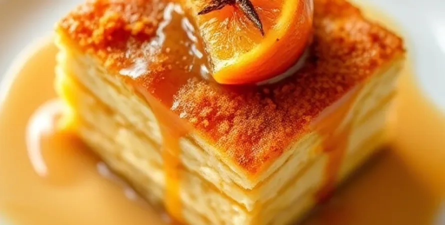 Pain Perdu au Miel et à l'Orange
