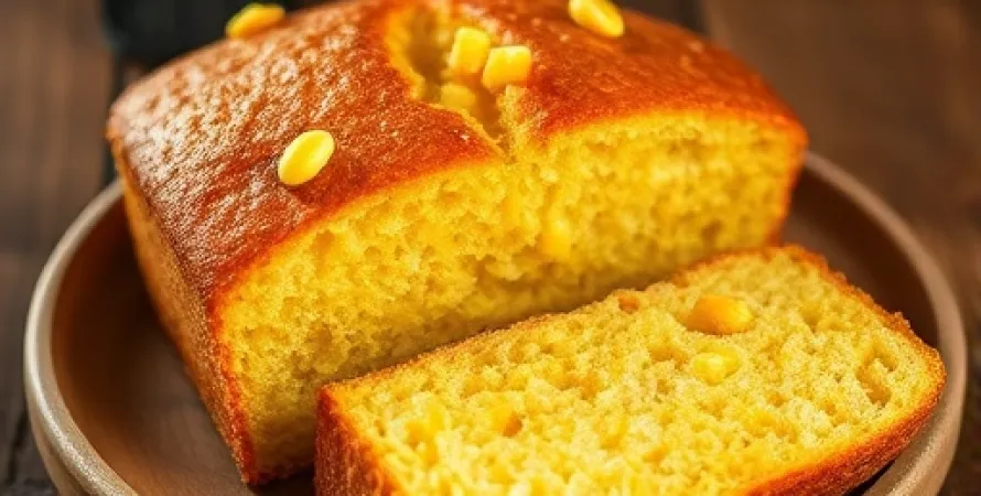 Pain au maïs anglais