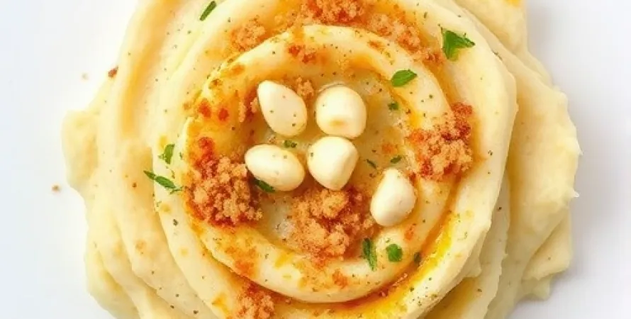 Purée de pommes de terre italienne au four