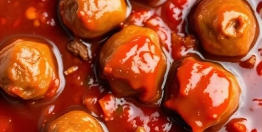 Boules de viande riche en saveur