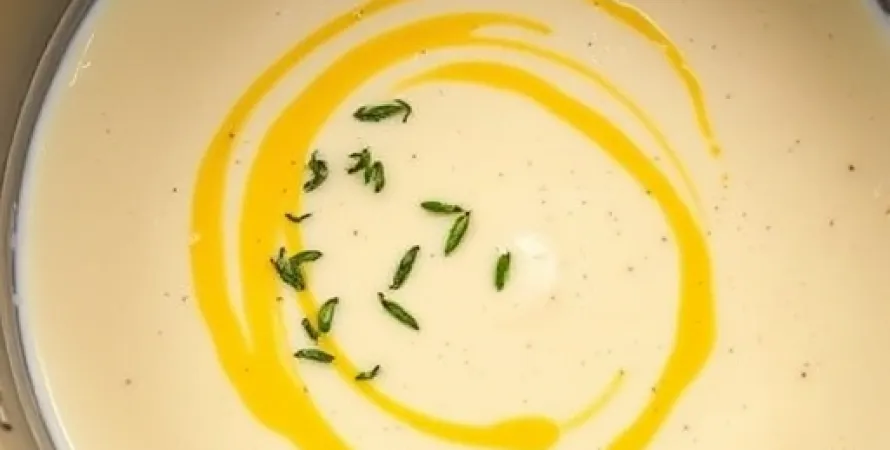 Potage de fleurs de chou