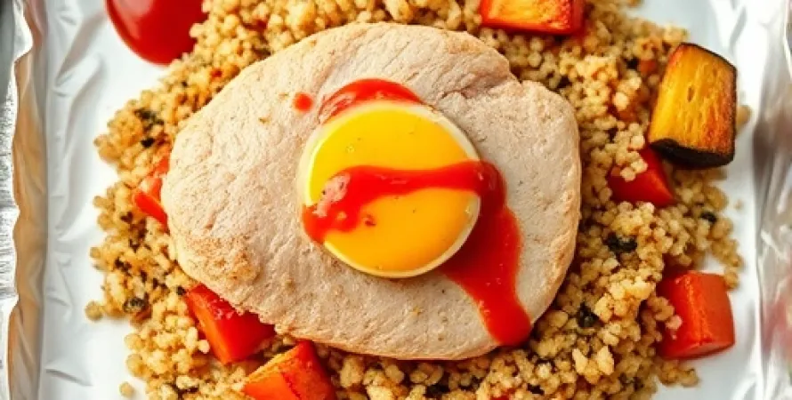 Viande de dinde au quinoa